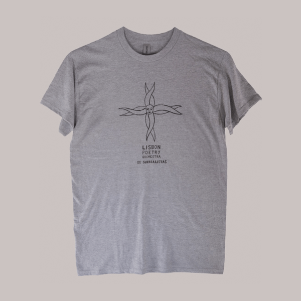 Lisbon Poetry Orchestra - T-shirt "Os Surrealistas" / Cinzento (esgotado)