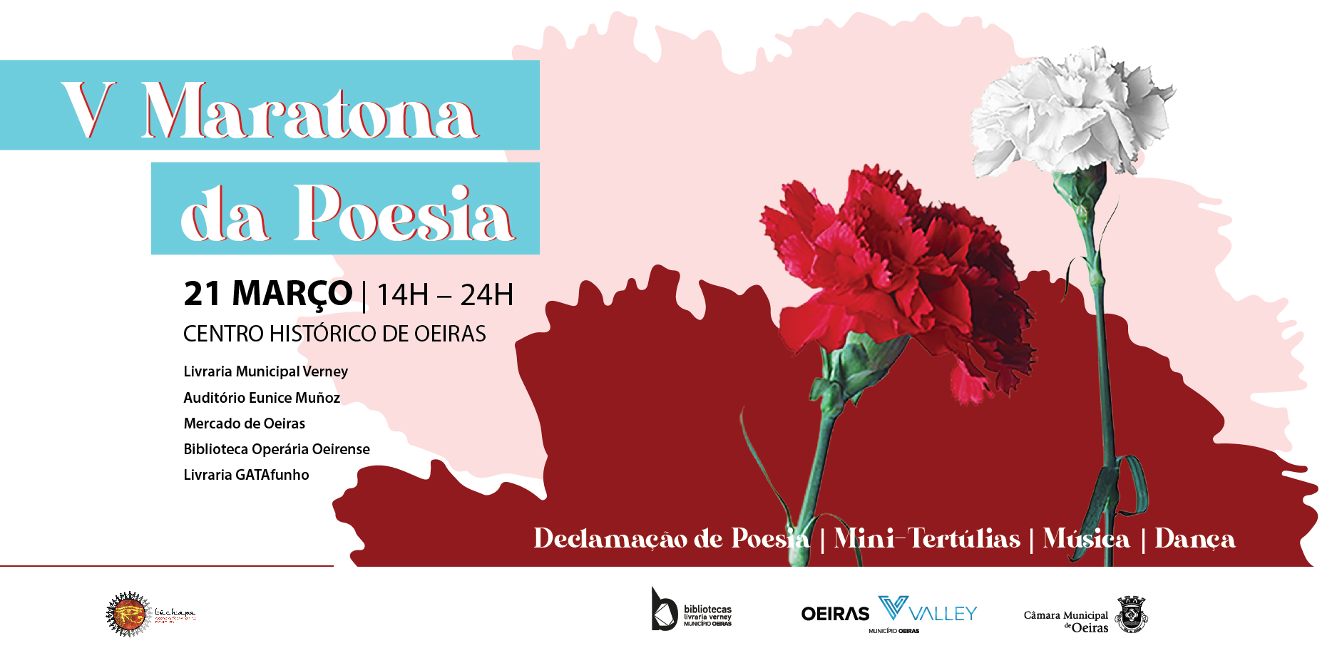 Oeiras acolhe a 5ª Maratona da Poesia